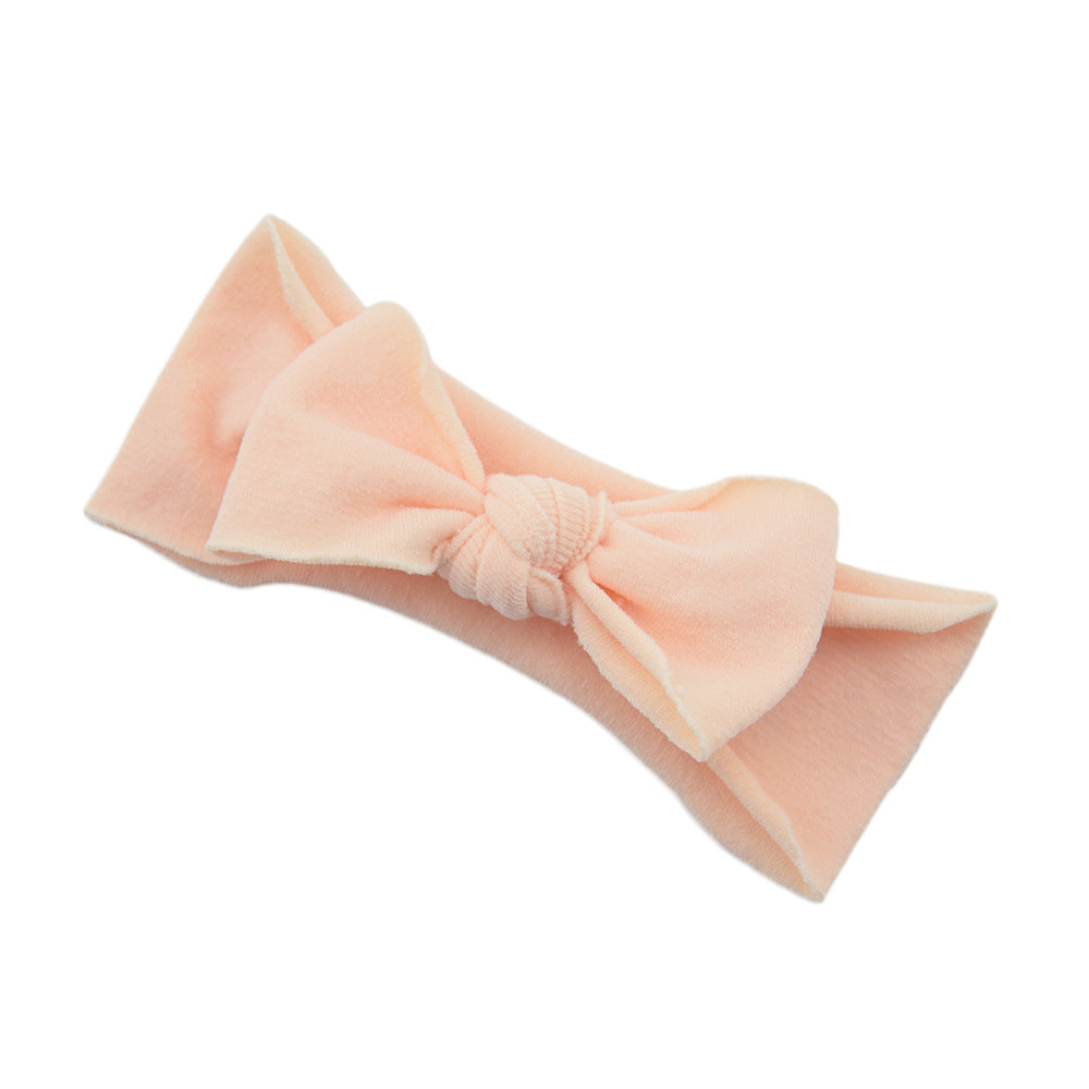 Baby Hair Accessories Solid Color Knotted Headband Baby Hair Accessories Solid Color Knotted Headband